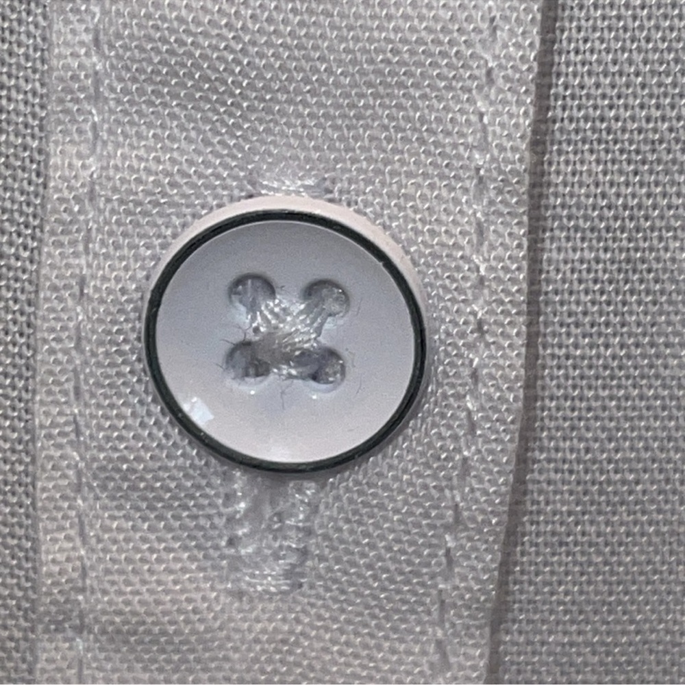 NWOT Splendid Classic White Button-Front Short Sleeve Shirt Sz. MD - Picture 7 of 14